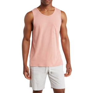 2024 Fresh Designs Custom Premium Quality <b>Oversized</b> Mens Casual Tank <b>Tops</b> Made From 100% Cotton Affordable Price From Bangladesh - Product Image 2