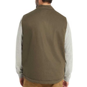 Chaleco Acolchado Transpirable Personalizado para Hombre, Ligero, Delgado, Sin Mangas, Aislante, Resistente al Agua, con Cierre Frontal - Product Image 3