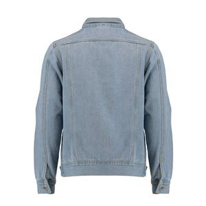 High Quality Men's Slim <b>Denim</b> <b>Jacket</b> Eco-Friendly Customizable Plus Size Outerwear Breathable Casual Winter Jean <b>Jacket</b> - Product Image 4