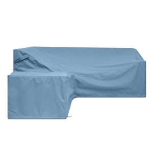 Premium Outdoor Performance Solid 600D Heavy Duty Oxford Modern Minimalist L Shape Couch Custom <b>Covers</b> Design 3 <b>Sofa</b> - Product Image 3