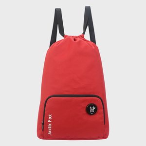 Mochila con cordón ajustable Arctic Fox Fiery Red con forro de poliéster para uso escolar, menos de 23L - Product Image 1