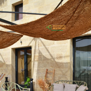 Toldo de Sombra de Fibra de Coco ECO2GO VIETNAM, Manual, 70%-90% de Sombreado, Flexible, Montado con Cuerdas, Protección Solar, Tamaños Personalizados a Precios Bajos - Product Image 5