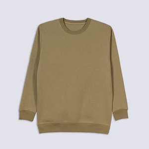 Suéter de Punto para Hombre, Cuello Redondo, Color Sólido, Corte Regular, Informal, Manga Larga, Negro - Product Image 6