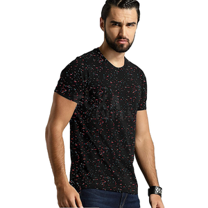 2024 séchage rapide hommes Logo personnalisé OEM gros Golf sublimé T-Shirts coton grande taille tissu léger imprimé - Product Image 4