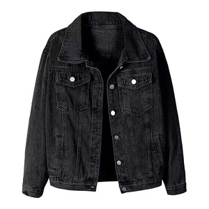 Full Sleeve button up Jeans <b>Jacket</b> <b>Men</b> <b>Denim</b> <b>Jacket</b> New Arrival 2026 Custom Product <b>Men</b> <b>Denim</b> <b>Jacket</b> - Product Image 1