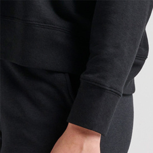 2026 New Arrival Custom Embossed Streetwear Embroidered Jumper Sweater Fleece Crewneck Oversized Women Puff Print Sweatshirt - Product Image 5