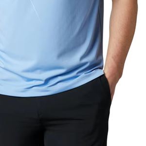 เสื้อเชิ้ตแขนสั้นผู้ชายผ้าทึบแสง รับผลิตแบบ OEM พิมพ์ลายปักโลโก้ด้านหน้า ระบายอากาศได้ดี ผ้าถัก 100% ผ้าฝ้าย ออกแบบเองได้ - Product Image 3