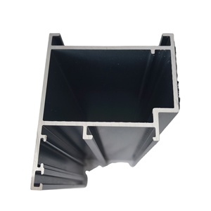Extrusión de aluminio anodizado cobalto para marco de puerta - Product Image 1