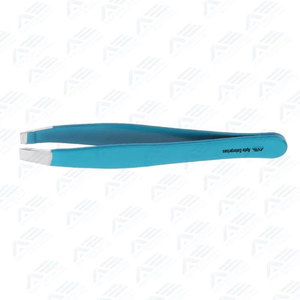 Professional Precision Tool for Eyebrow Shaping Hair <b>Removal</b> Stainless Steel Eyebrow Tweezers with Slanted and Pointed Tips - Product Image 2