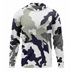 Sudadera con Capucha de Manga Larga Verde Claro para Hombre, Protección Solar UPF 50, Ropa de Pesca Anti-UV - Product Image 6