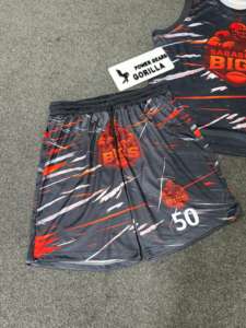 Maillots et pantalons d'équipe 7v7 de haute qualité, respirants, à séchage rapide, personnalisés, pour clubs professionnels, manches courtes - Product Image 4