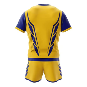 Ensembles d'uniformes de rugby personnalisables de haute qualité, nouveau design, séchage rapide, respirant, 100% polyester, vente en gros - Product Image 3