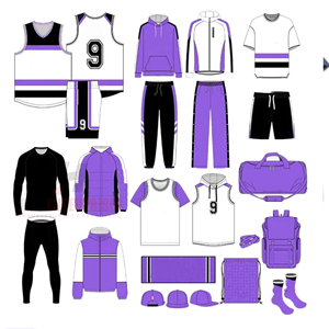 Conjunto de Uniforme de Baloncesto Profesional, Kit Power Play Avanzado para Cancha Profesional - Product Image 1