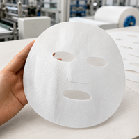 Masque facial en feuille de collagène OEM ODM Y315, patch pour le soin complet du visage, dissolution rapide à la contact avec l'eau