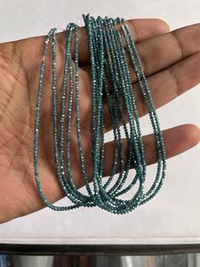 Cuentas Facetadas de Diamante Azul Natural, Certificadas por IGI, para la Elaboración de Joyas - Product Image 6