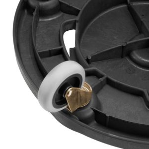 Carrello per Bidoni della Spazzatura da 20-55 Galloni con 4 Ruote Bloccabili, Capacità di Carico 500 lbs per Contenitori da 32, 44, 55 Galloni - Product Image 4