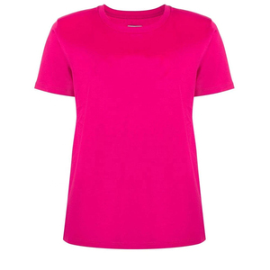 T-shirts à manches courtes en jersey de haute qualité pour femmes, avec logo, respirants, séchage rapide, été, polyester/coton - Product Image 1