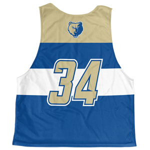 Maillots de lacrosse personnalisés 100 % polyester respirant, sublimés et réversibles pour adultes/jeunes, techniques d'impression - Product Image 4