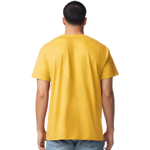 เสื้อยืดผู้ชายเดซี่ไลท์คอตตอนสำหรับผู้ใหญ่ เนื้อผ้านุ่ม ระบายอากาศได้ดี คอกลม แขนสั้น สวมใส่สบาย เหมาะสำหรับใส่ในชีวิตประจำวัน แบบสั่งทำพิเศษ - Product Image 2