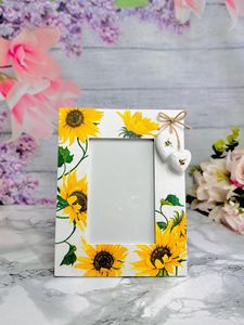 Premium Natural <b>Wood</b> and Epoxy Resin Photo <b>Frame</b> Custom Handmade <b>Picture</b> <b>Frame</b> for Family Photos Wedding Anniversary Gift Decor - Product Image 4