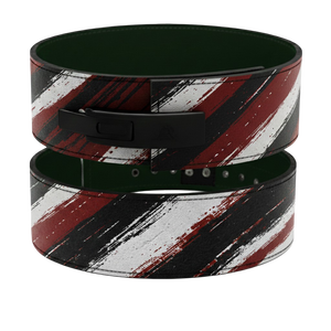 Ceinture de musculation robuste en cuir de vachette Storm Design avec fermeture auto-agrippante réglable et soutien lombaire - Product Image 5