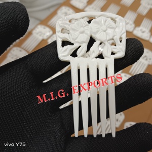 Buffalo Natural Bone Hair <b>Pin</b>/stick OR Hair fork and New style 2026 year for Bone hair <b>pins</b> are used to secure buns and twists. - Product Image 5