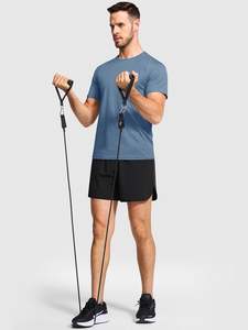 เสื้อยืดเปล่า Modern Edge Polystar สำหรับผู้ชาย ระบายอากาศได้ดี แห้งเร็ว ยืดหยุ่น ซักแล้วใส่สบาย เหมาะสำหรับใส่เล่นกีฬา ใส่ลำลอง แฟชั่นทันสมัย - Product Image 5