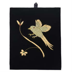 Décoration murale en toile brodée Panneau mural brodé Ornement mural brodé - Product Image 2