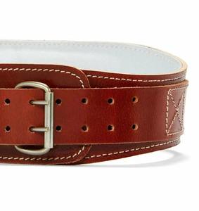 Ceinture de musculation en cuir personnalisée à double boucle, design conique de 4 pouces, pour entraînement en salle de sport et musculation - Product Image 2