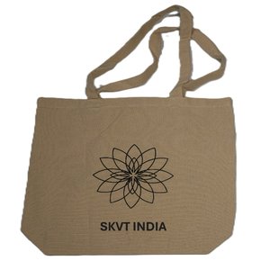 Sac fourre-tout en toile de coton 100 % biologique écologique, grand format, réutilisable, pour courses, personnalisable avec impression de logo - Product Image 1