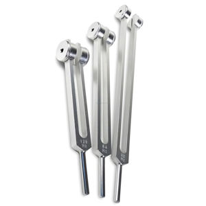 ชุดตะเกียบอลูมิเนียมปรับจูน Oto 32Hz 64Hz 128Hz ถ่วงน้ำหนักคู่มือสำหรับการรักษาเสียงการวินิจฉัยการใช้งาน OEM ODM - Product Image 1