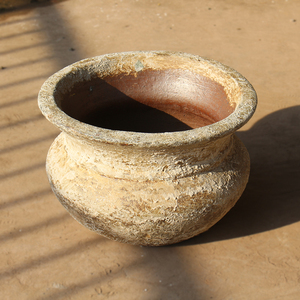 Pot de fleurs en céramique émaillée écologique pour la maison et le jardin avec trou de drainage - Jardinières durables fabriquées en usine au Vietnam - Product Image 4