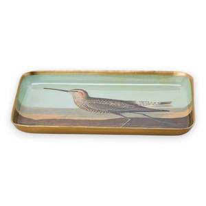 Bandeja Rectangular para Servir con Diseño Incrustado de Patrón de Diamantes, Estilo Vintage Hecho a Mano, Plato Decorativo a Cuadros Marrón, Blanco y Negro - Product Image 6