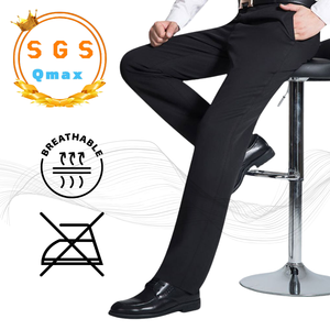 Pantalon en tissu pour homme, bureau - Product Image 4