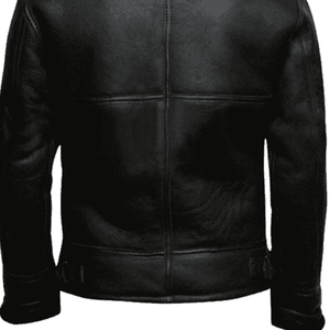 Chaqueta de Cuero con Forro de Piel para Hombre, Marca de Alta Gama, Otoño Invierno, Nueva, Gruesa, Cálida, con Cuello de Piel Desmontable, Estilo Casual de Negocios - Product Image 6