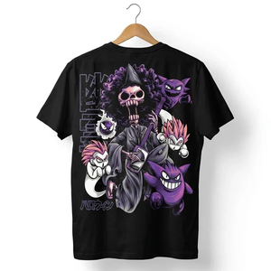 Camiseta Negra para Hombre con Estampado de Letras Marten, Manga Corta, Cuello Redondo, Estilo Casual Oversize, Estilo Urbano, Ecológica, 100% Algodón - Product Image 1