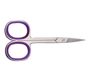 Wholesale Customizable Nail Scissors Ceramic for <b>Makeup</b> Manicure Stainless Steel Curved Blades Sharp Tip Cuticle Application - Product Image 6