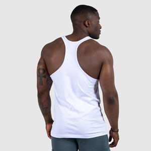 เสื้อกล้ามแบบสั่งทำพิเศษ ระบายอากาศได้ดี เหมาะสำหรับออกกำลังกาย ผู้ชาย สวมใส่สบายๆ ในฤดูร้อน เนื้อผ้าถักหนา เสื้อกีฬา ให้ความรู้สึกเย็นสบาย ผลิตจากผ้าฝ้าย 100% - Product Image 3