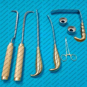 Premium <b>Plastic</b> Surgery & Breast Surgery Instruments Set 8 PCS Manual Stainless Steel Breast Surgery Retractor Set CE Certified - Product Image 2