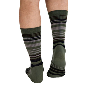 Custom Logo Heat-Transfer Printed <b>Wool</b>/Nylon Crew <b>Socks</b>-Breathable & Eco-Friendly Cuff Logo Position Unisex Winter Sports <b>Socks</b> - Product Image 2