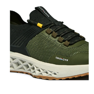 Chaussures de sport athlétiques noires pour hommes, légères, à lacets, respirantes et amorties - Product Image 5