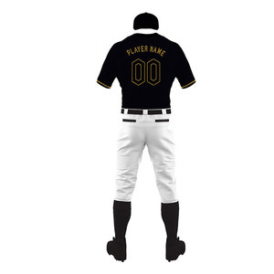 2026 New Design Breathable Short Sleeve Printed Baseball Uniform for Unisex Customized Logo <b>Light</b> Weight in Low MOQ - Product Image 4