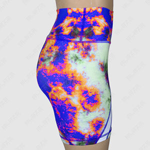 <b>Women's</b> High Waist Custom Training Shorts Wholesale Solid Pattern Gym Workout Clothing Adults Sexy Jogging Shorts <b>for</b> <b>Women</b> - Product Image 5