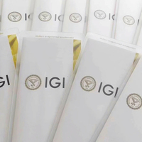 IGI Sertifikalı Laboratuvarda Yetiştirilmiş Elmaslar D Renk VVS VS 3EX Yuvarlak Brilyant Kesim Gevşek Elmaslar 1.0ct - 1.5ct