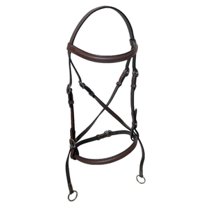 Bridon en cuir de qualité supérieure, style western, réglable, durable, pour l'équitation, équipement confortable pour chevaux - Product Image 2
