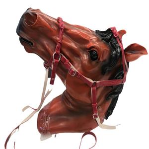 Harnais de cheval en PU, style Western, épais, avec sangle réglable, anatomic, équipement d'équitation, harnais d'hiver, sangle de gêne souple, personnalisable - Product Image 3