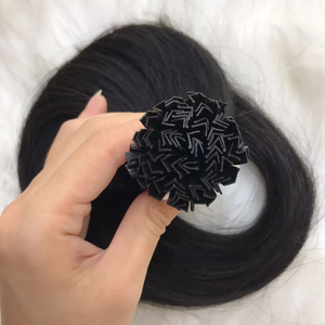 Extensiones de cabello humano con punta en V de primera calidad, sensación sedosa suave Natural de un solo dibujo, fácil de aplicar para un acabado sin defectos - Product Image 4