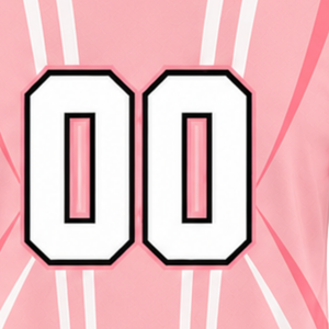 Maillot de rugby rose pâle et blanc à manches courtes, col en V, uniforme d'équipe, respirant, léger, personnalisable, pour l'entraînement sportif - Product Image 6