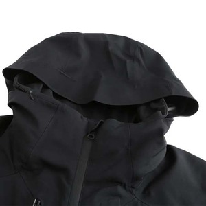 Custom Made <b>Lightweight</b> Waterproof <b>Rain</b> <b>Jacket</b> With Windproof Fabric and Adjustable Hood for Hiking Outdoor Sports and - Product Image 3