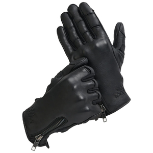 Wholesale Price Breathable Anti Slip <b>Touch</b> Screen Waterproof Polyurethane Coated Full Finger Hook Loop Closure Leather <b>Gloves</b> - Product Image 1